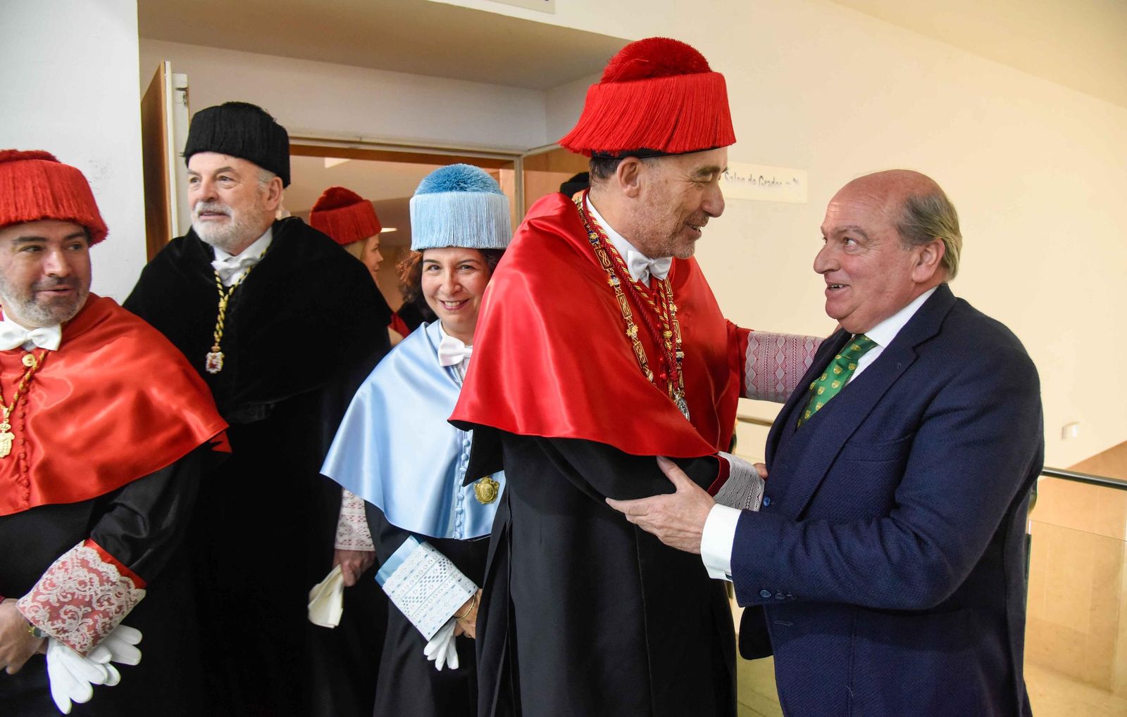 Acto académico de investidura como Doctores Honoris Causa de Concha Yoldi, presidenta de Persán