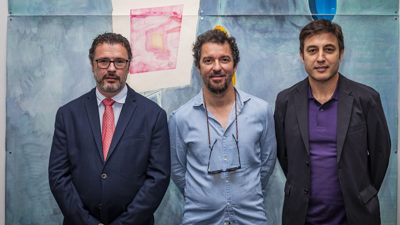 Rafael Valentín López, Miki Leal y Sema D’Acosta.