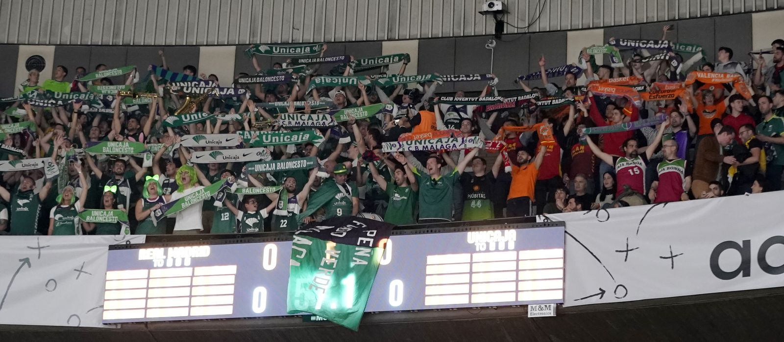 El Real Madrid-Unicaja de Copa del Rey, en imágenes