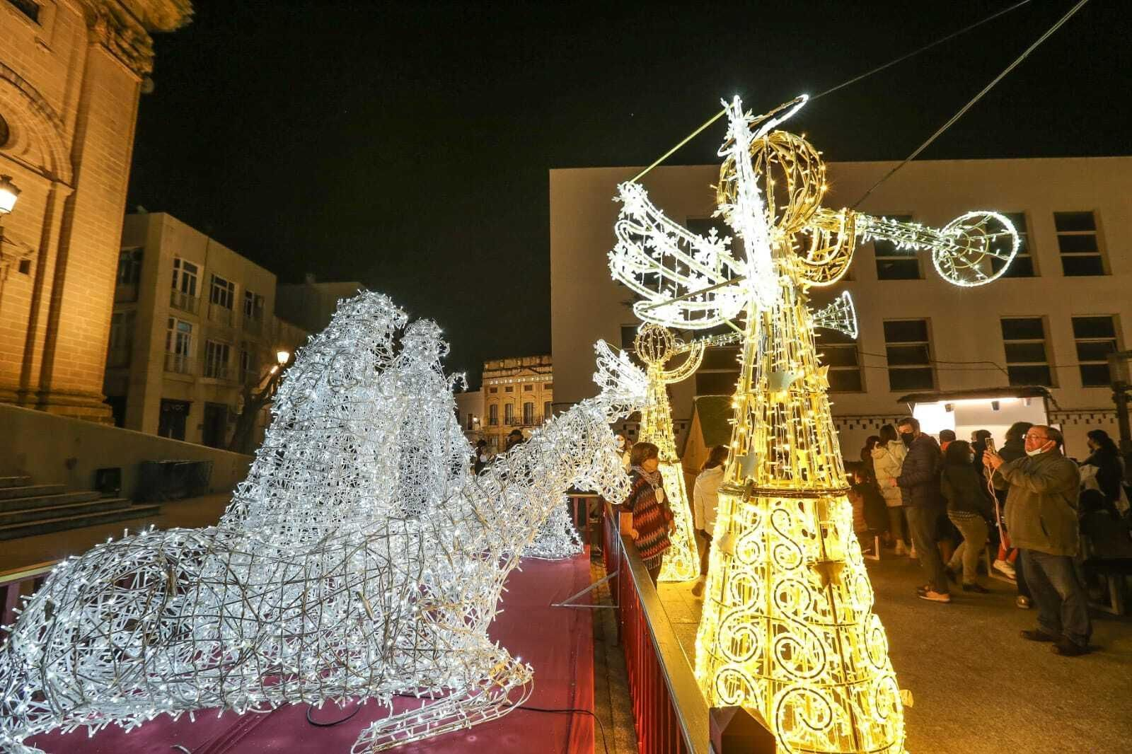 Alumbrado extraordinario de las fiestas en Chiclana