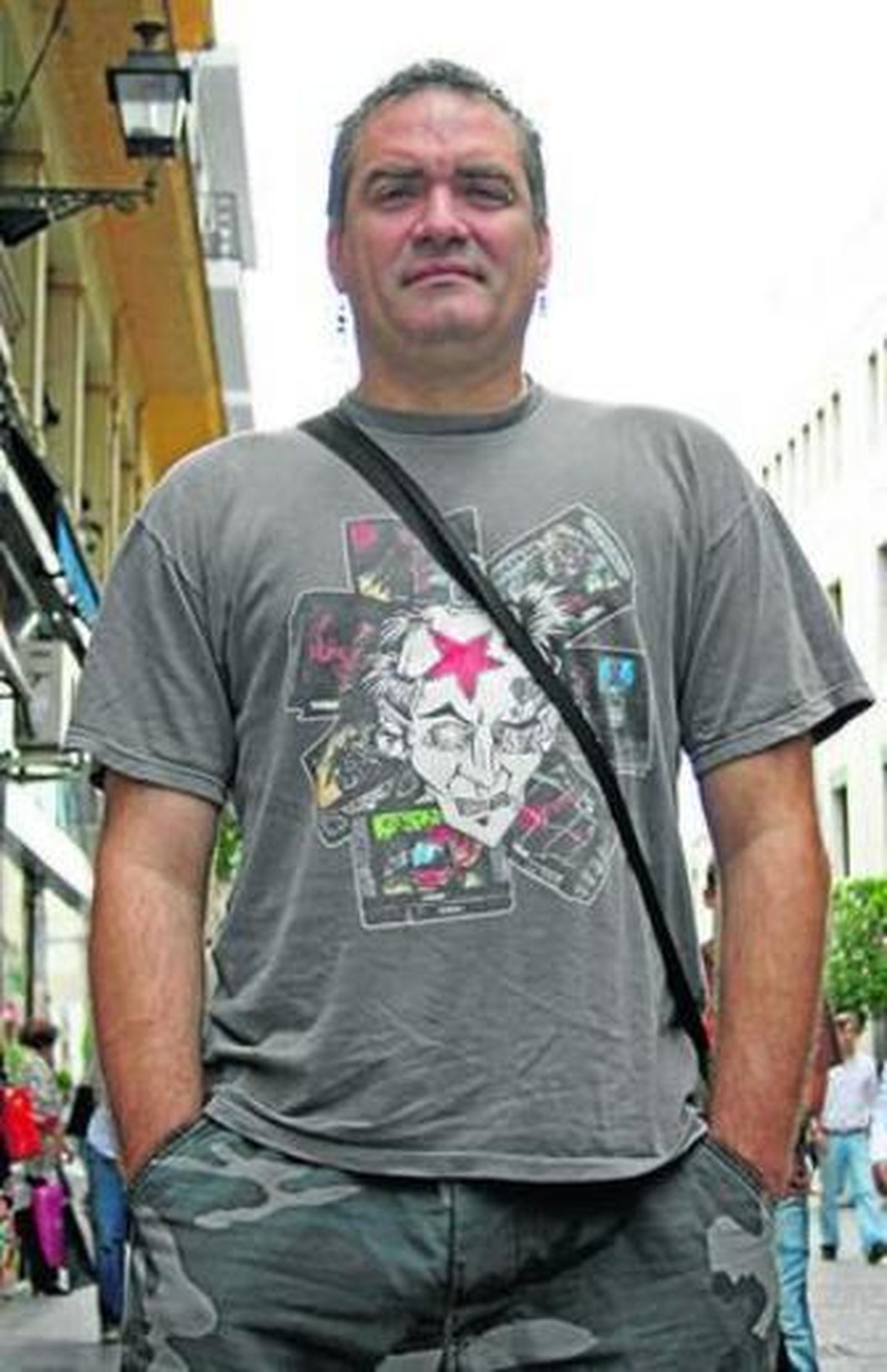 Fernando Madina, músico y cantante del grupo Reincidentes.