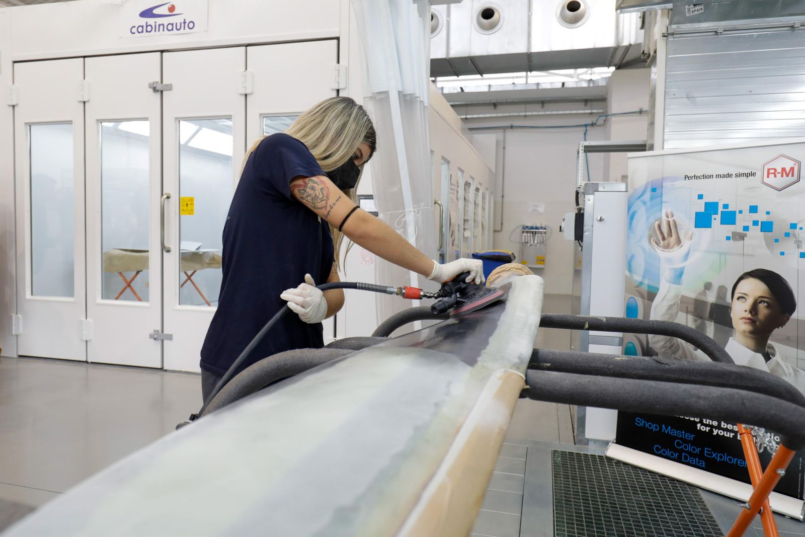 Nuevo centro de Formación Profesional Base Tecnológica Aeronautica "Javier Imbroda", en La Rinconada