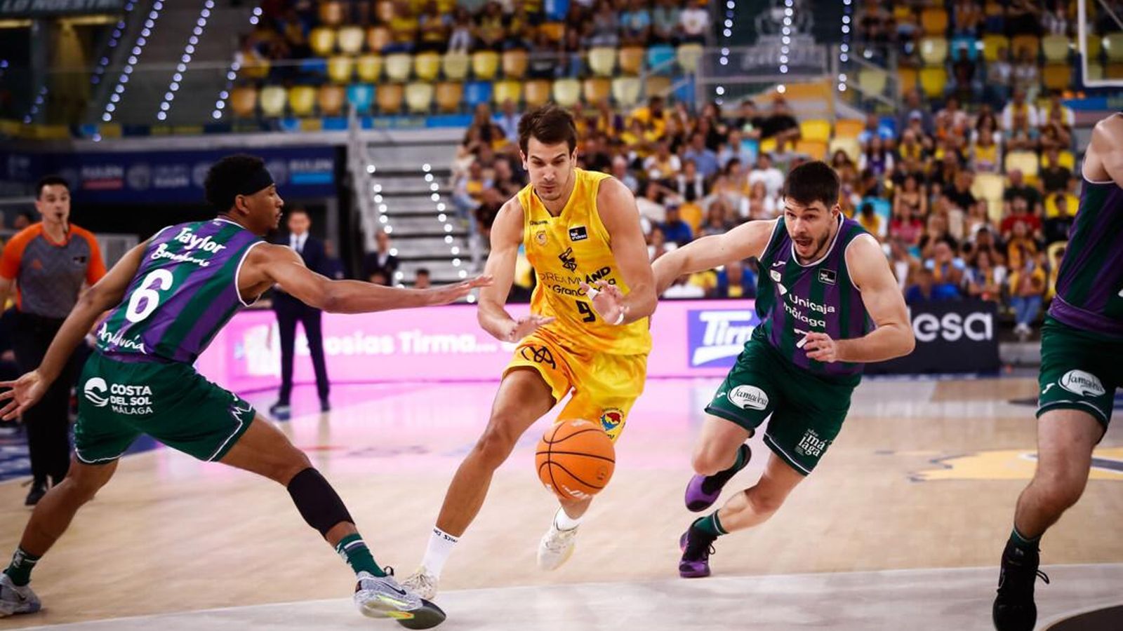 El Gran Canaria-Unicaja, en fotos