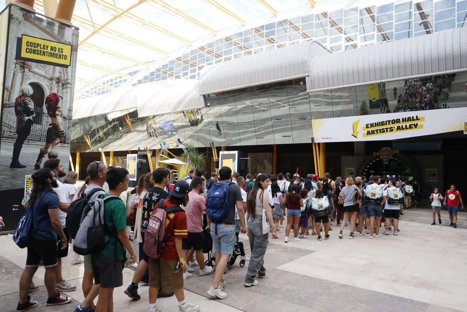Segunda jornada de la Comic-Con de Málaga, en imágenes: Los Vengadores no se pierden el evento