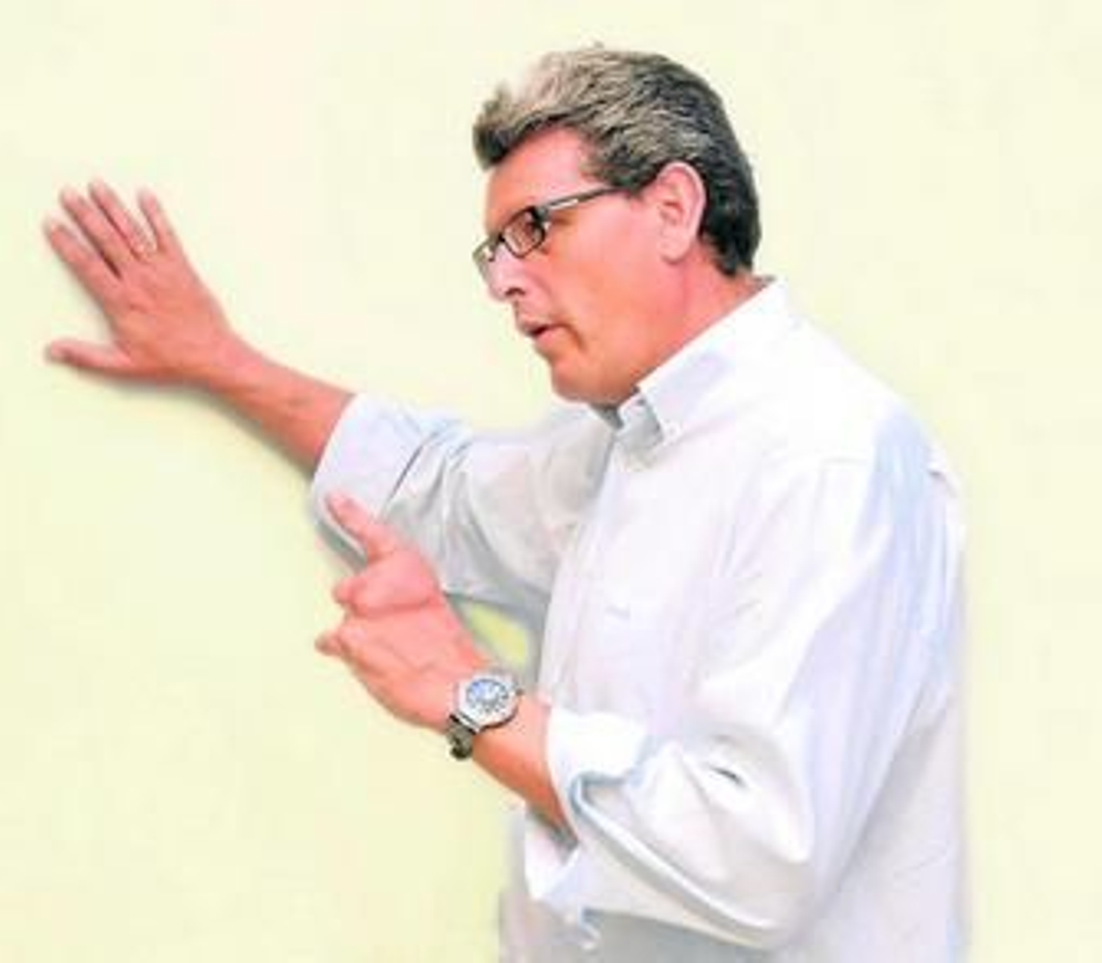 Ricardo Tarno, en su despacho de la sede regional del PP, el miércoles por la tarde.