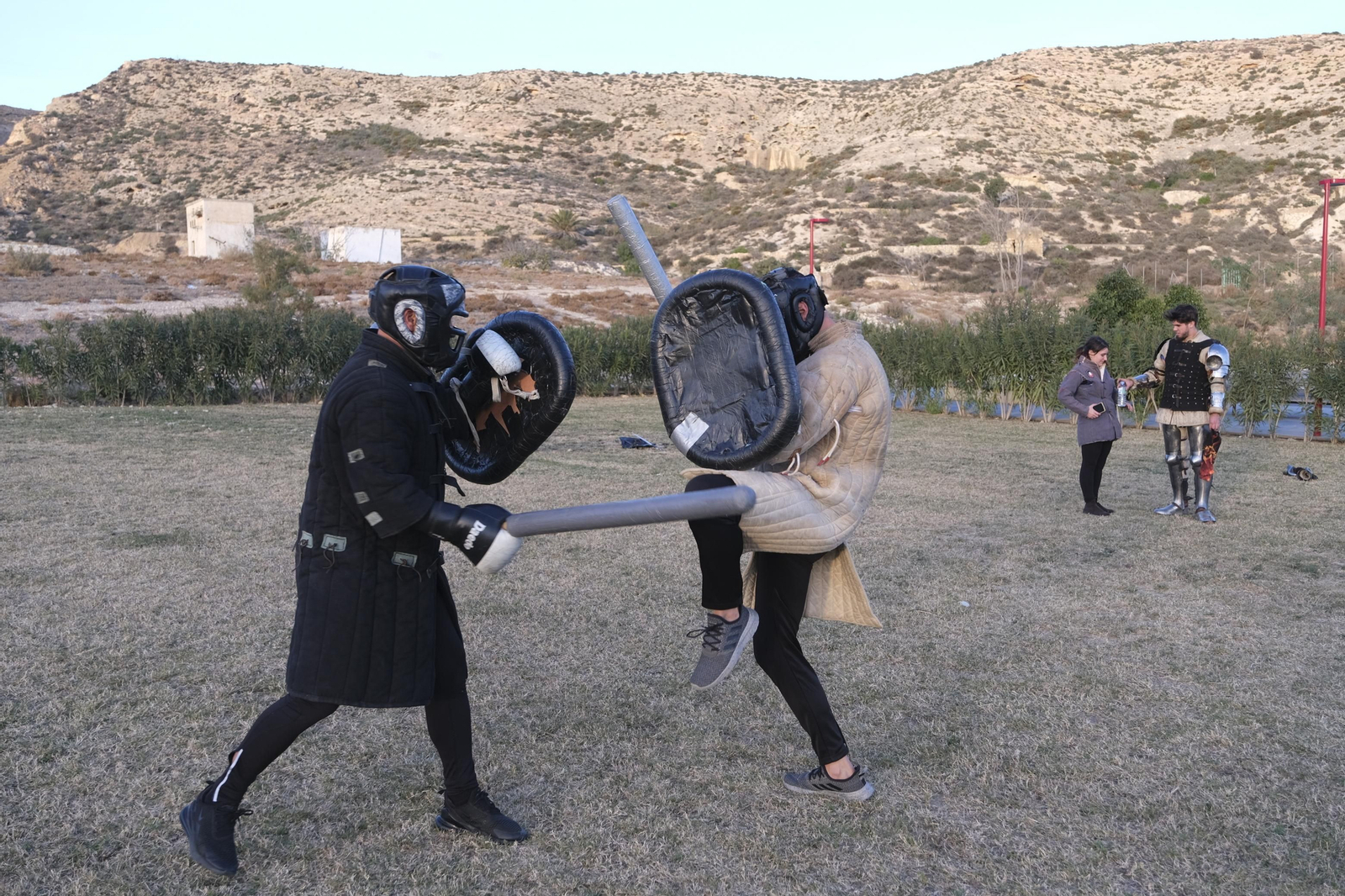 Fotogalería de los combates medievales en Almería