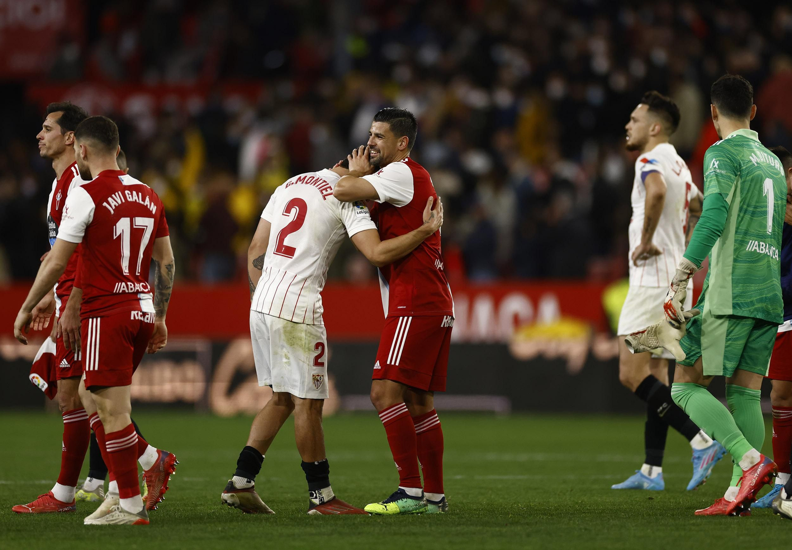 Las imágenes del Sevilla-Celta