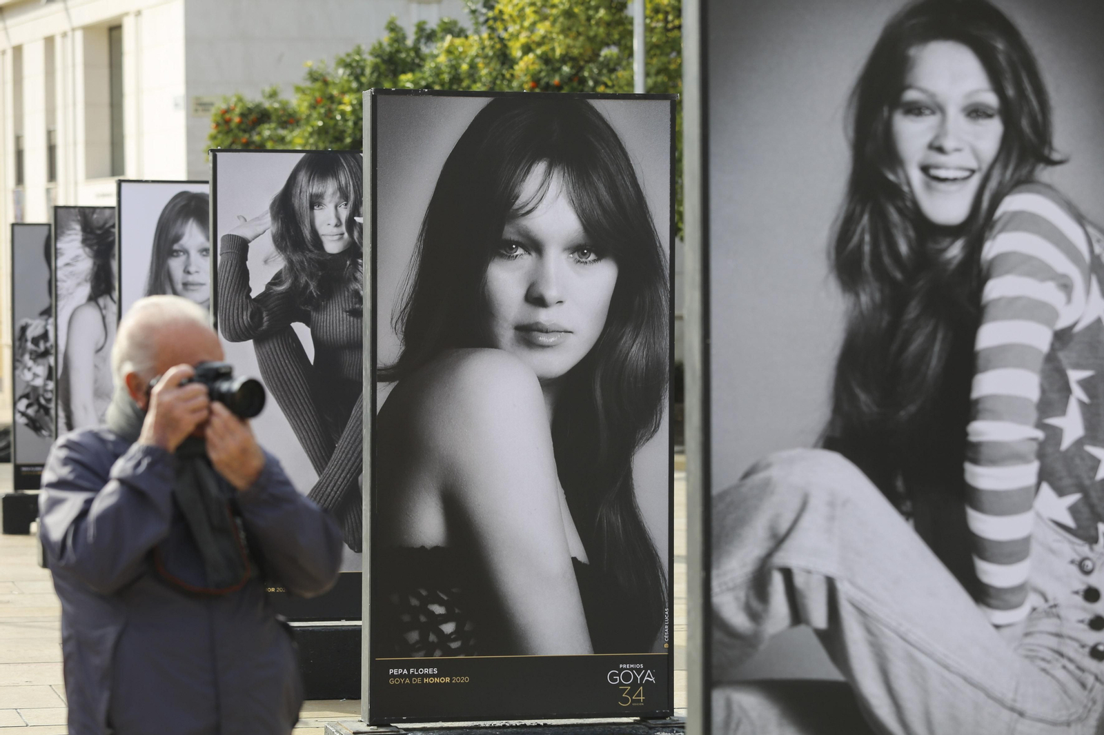 Las fotos de la exposición sobre Pepa Flores en los Goya en Málaga