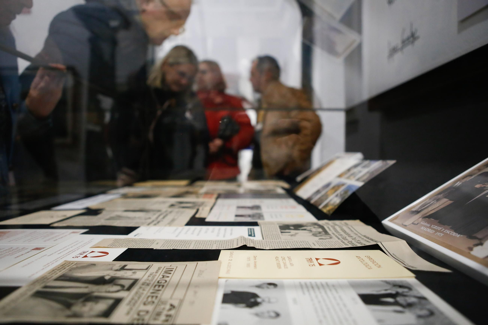 Las fotos de la inauguración de la exposición por el 50 aniversario de Tria 75