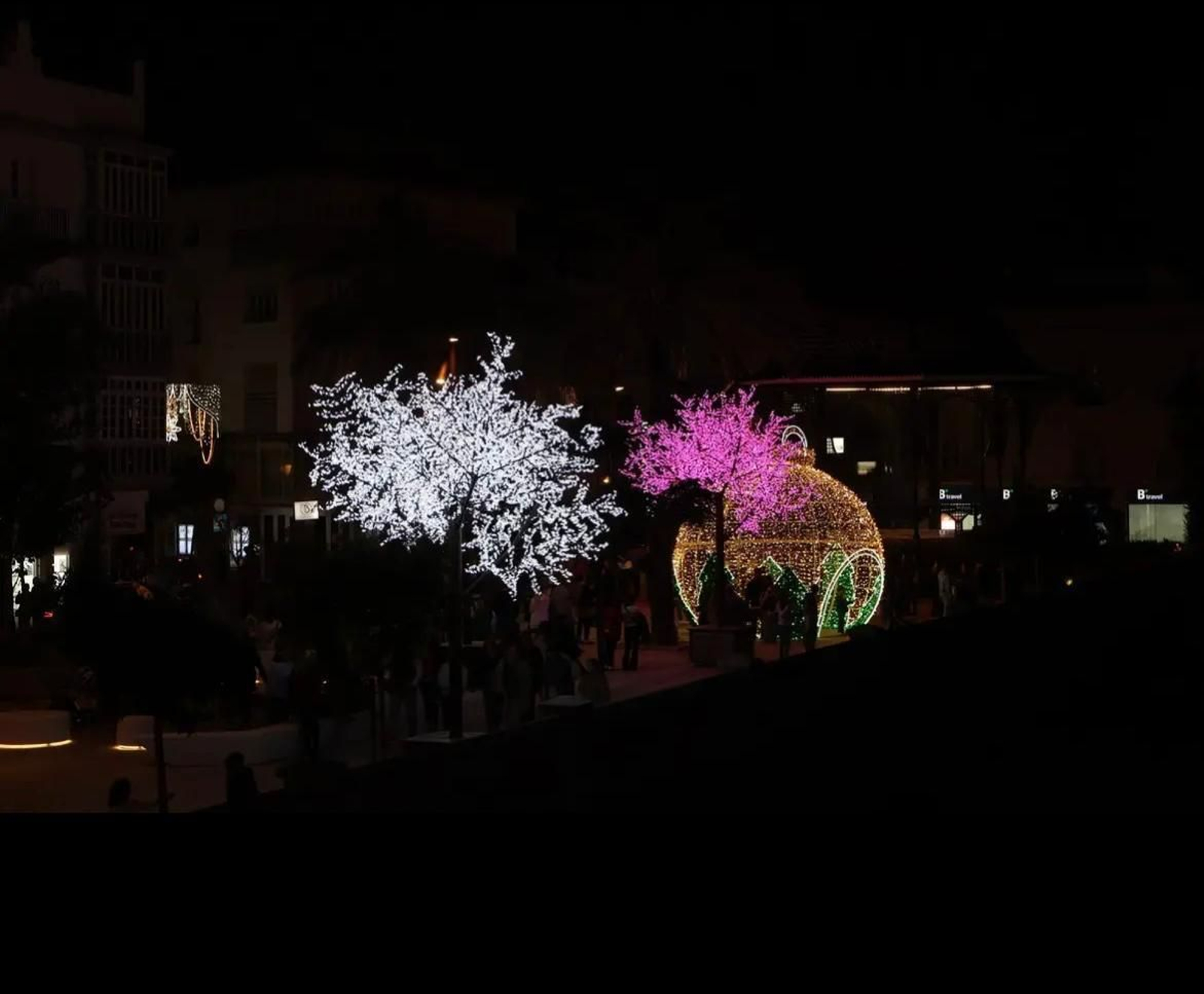 Alumbrado de Navidad en Chiclana, en imágenes