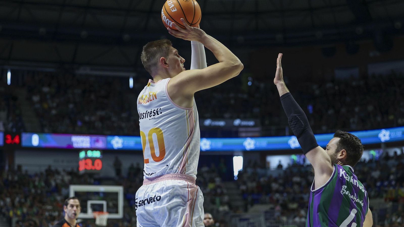 Las fotos del Unicaja-Hiopos Lleida