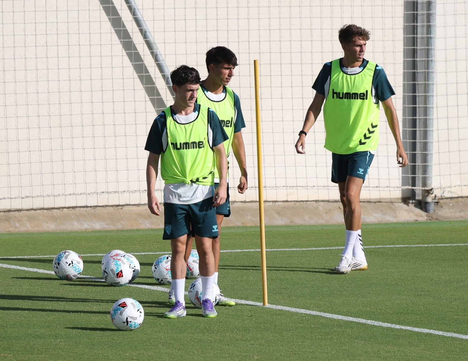 El Málaga CF se muda a la Ciudad Deportiva sin Eneko Jauregi