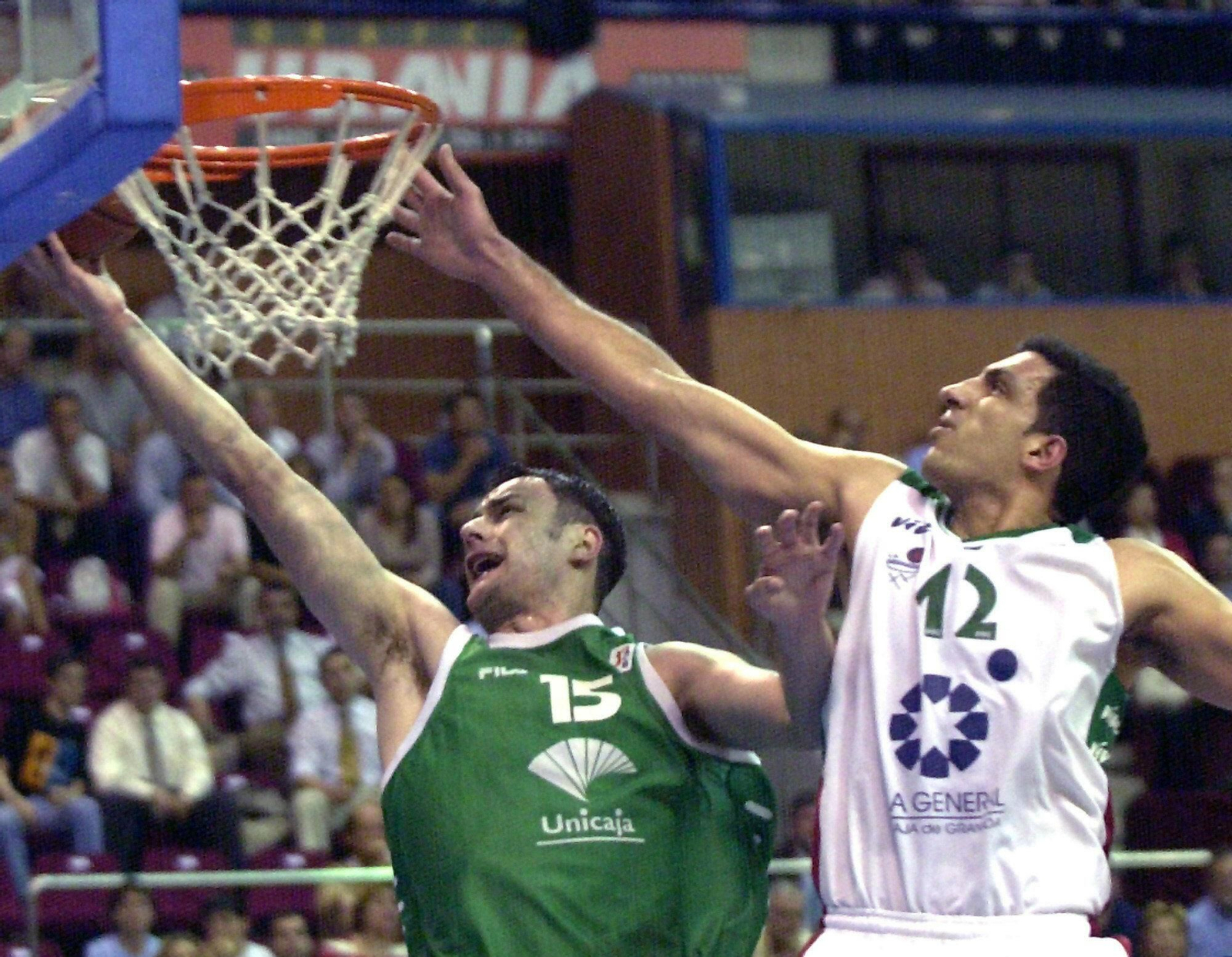 Milan Gurovic, con la camiseta del Unicaja.