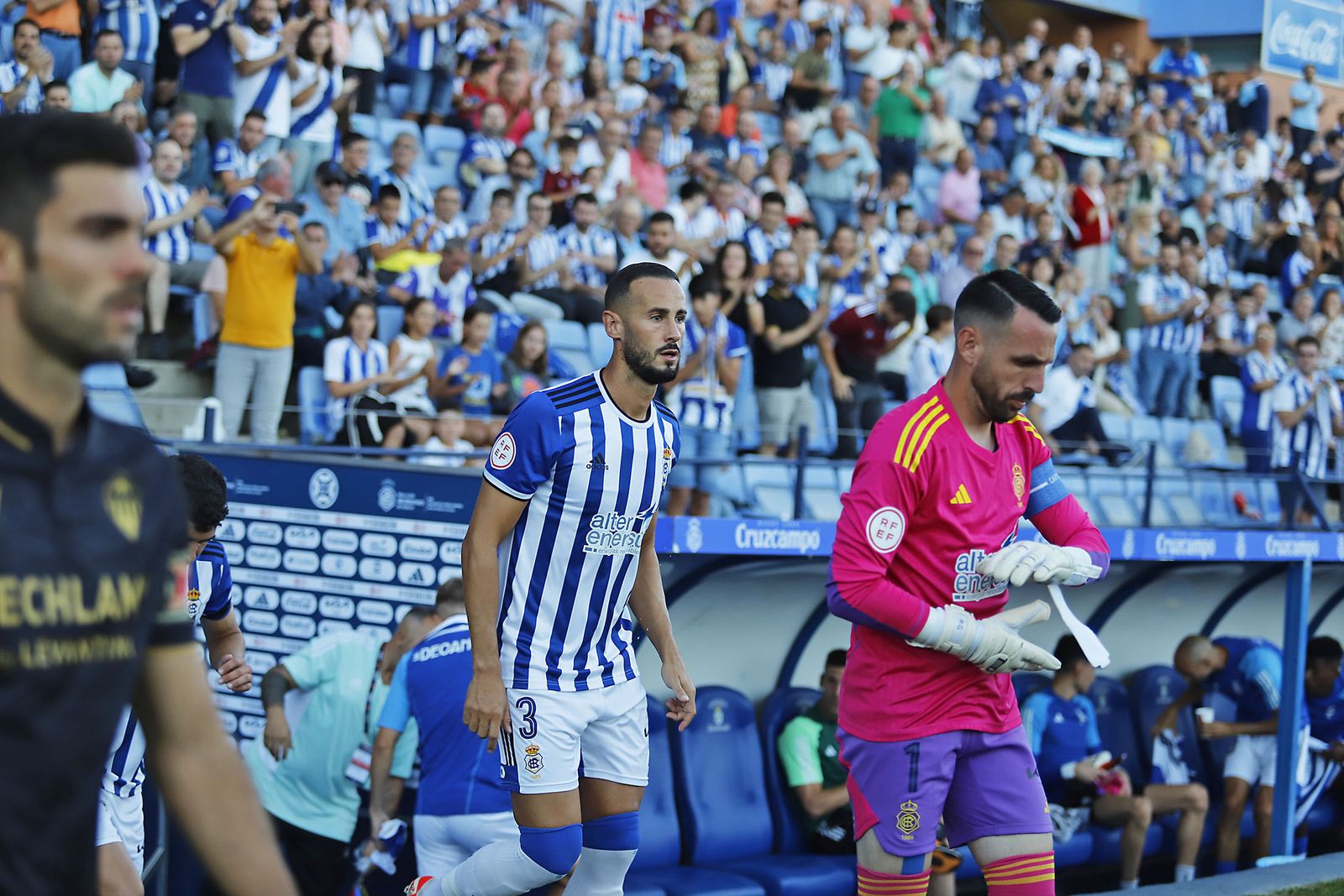 Imágenes del ambiente en el encuentro entre el Recreativo de Huelva y el CD Castellón