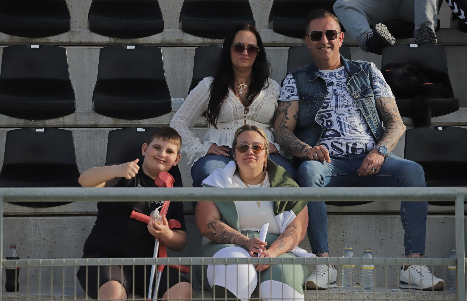 Búscate en el Ciudad de La Línea durante el Balona - Xerez Deportivo de Segunda Federación