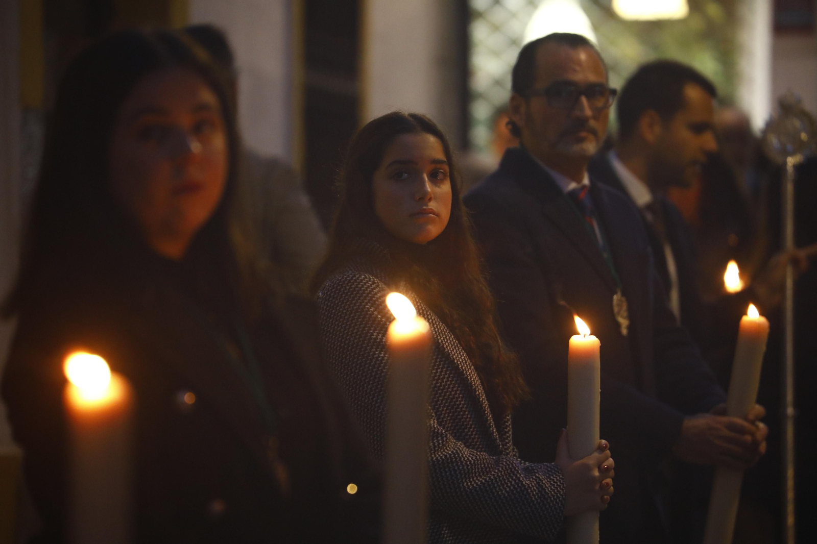 El traslado de la Virgen de la Esperanza de Córdoba a Santa Marina, en imágenes