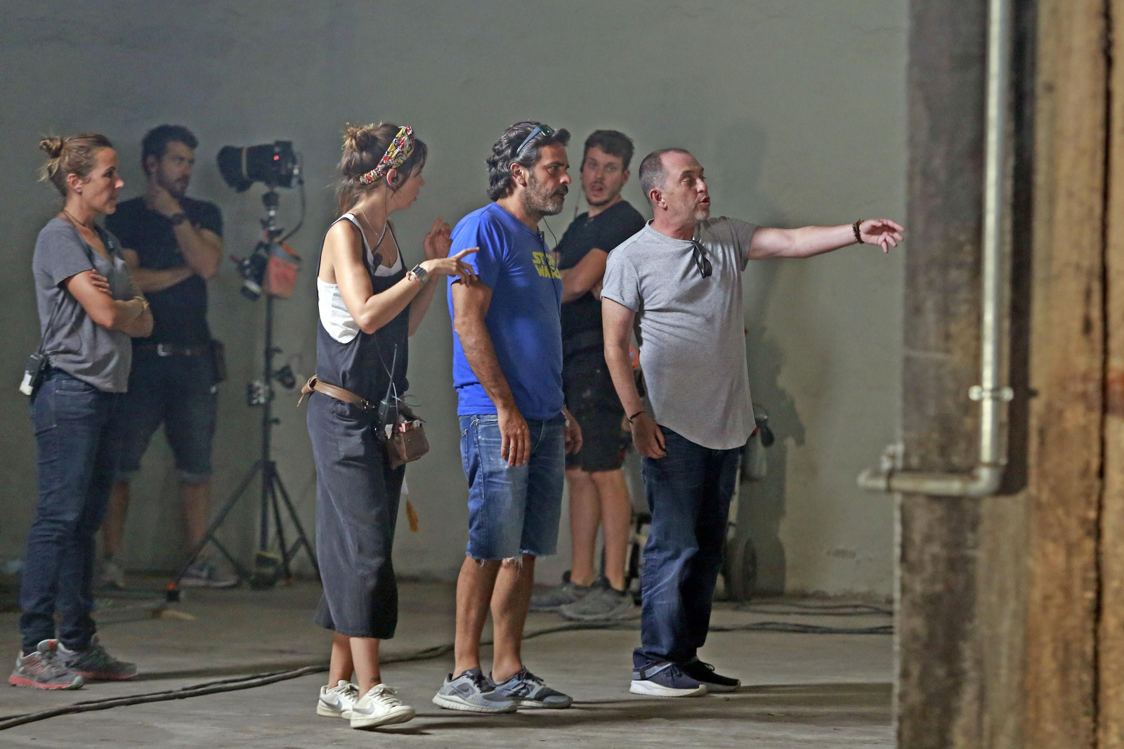 Imágenes del rodaje de la película 'El verano que vivímos' en González Byass