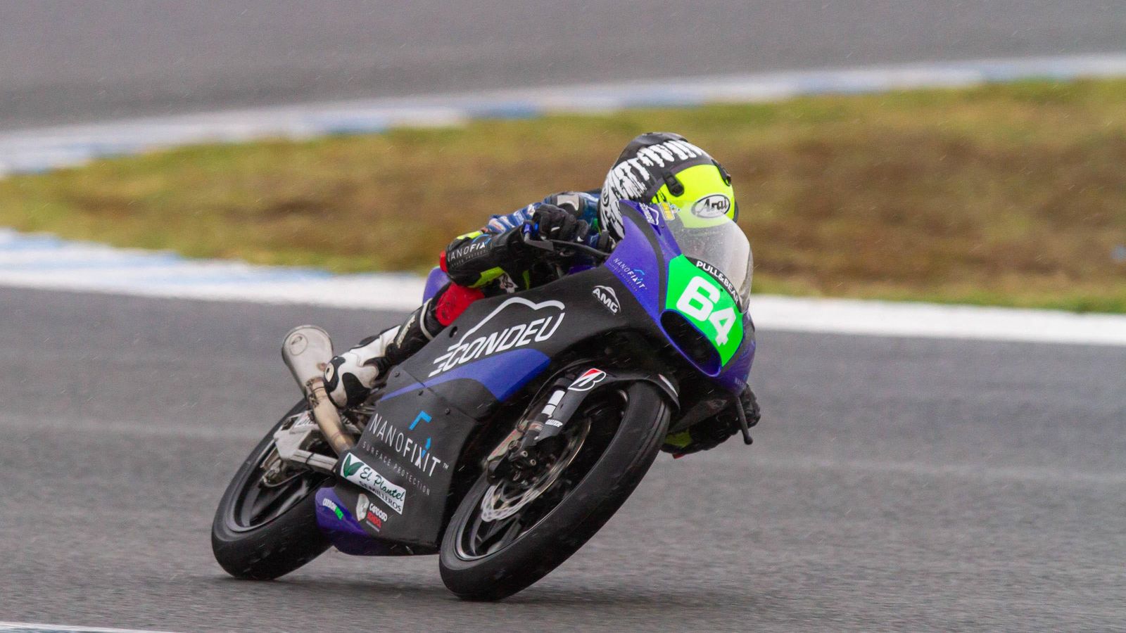 David Muñoz, pole en Moto4.