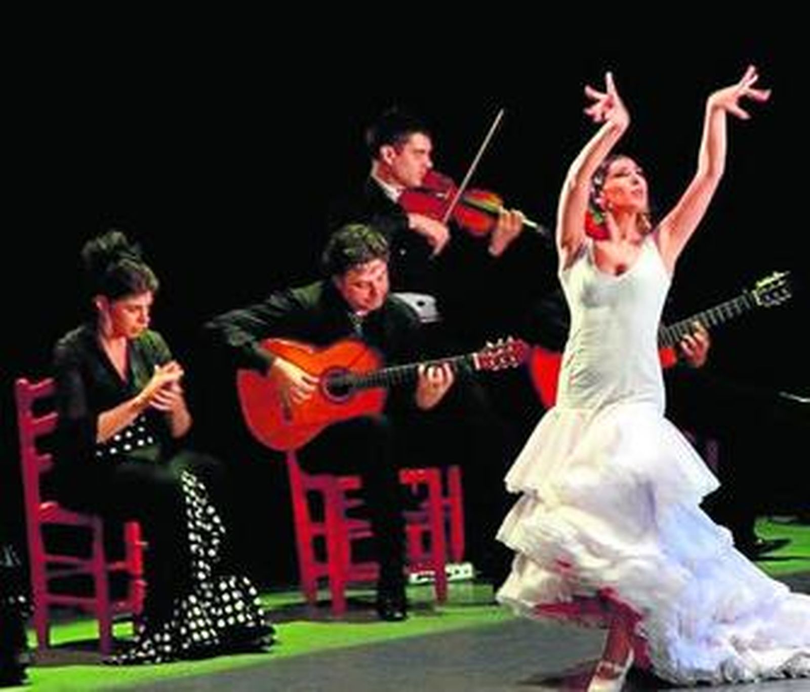 El espectáculo se basa en el flamenco.