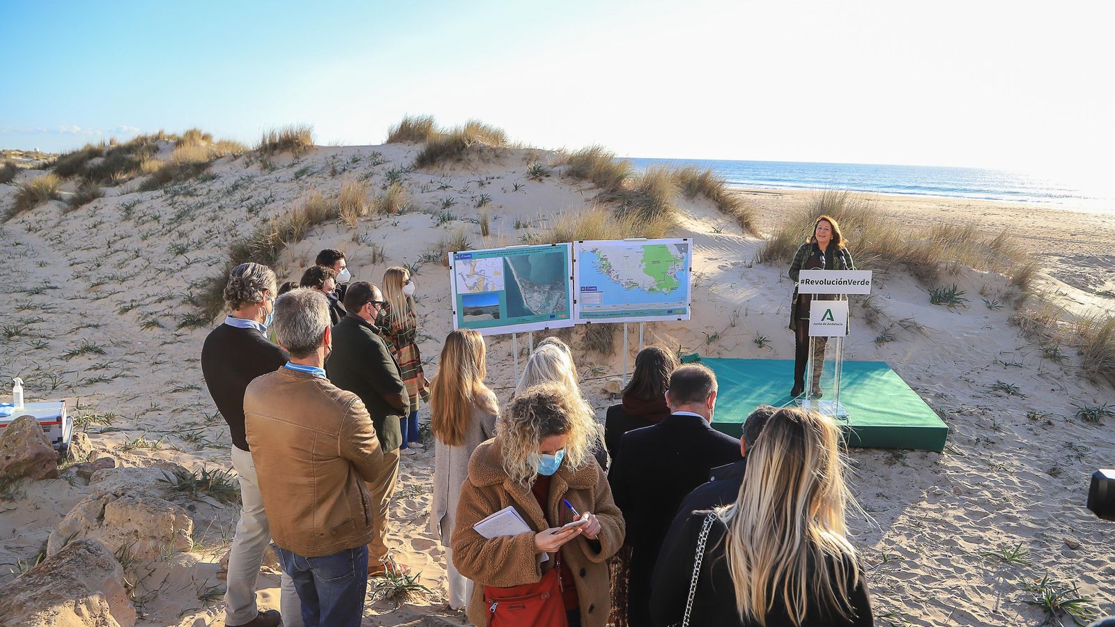 La consejera de Desarrollo Sostenible, durante su intervención.