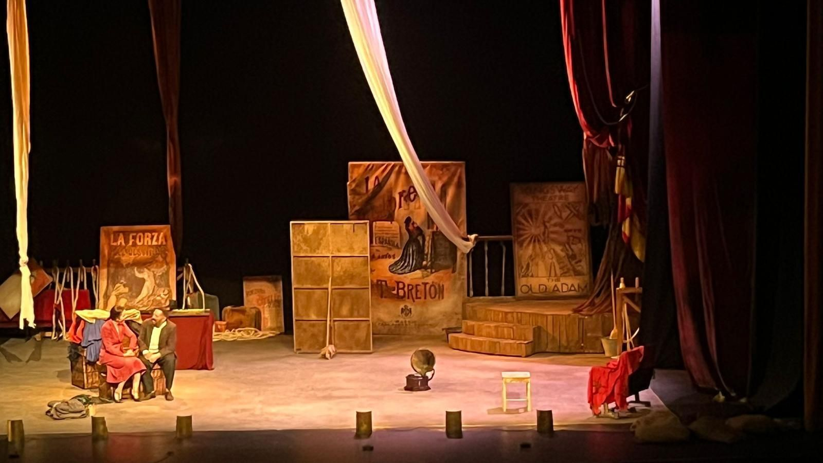 Pepón Nieto y María Adánez en Roquetas de Mar.