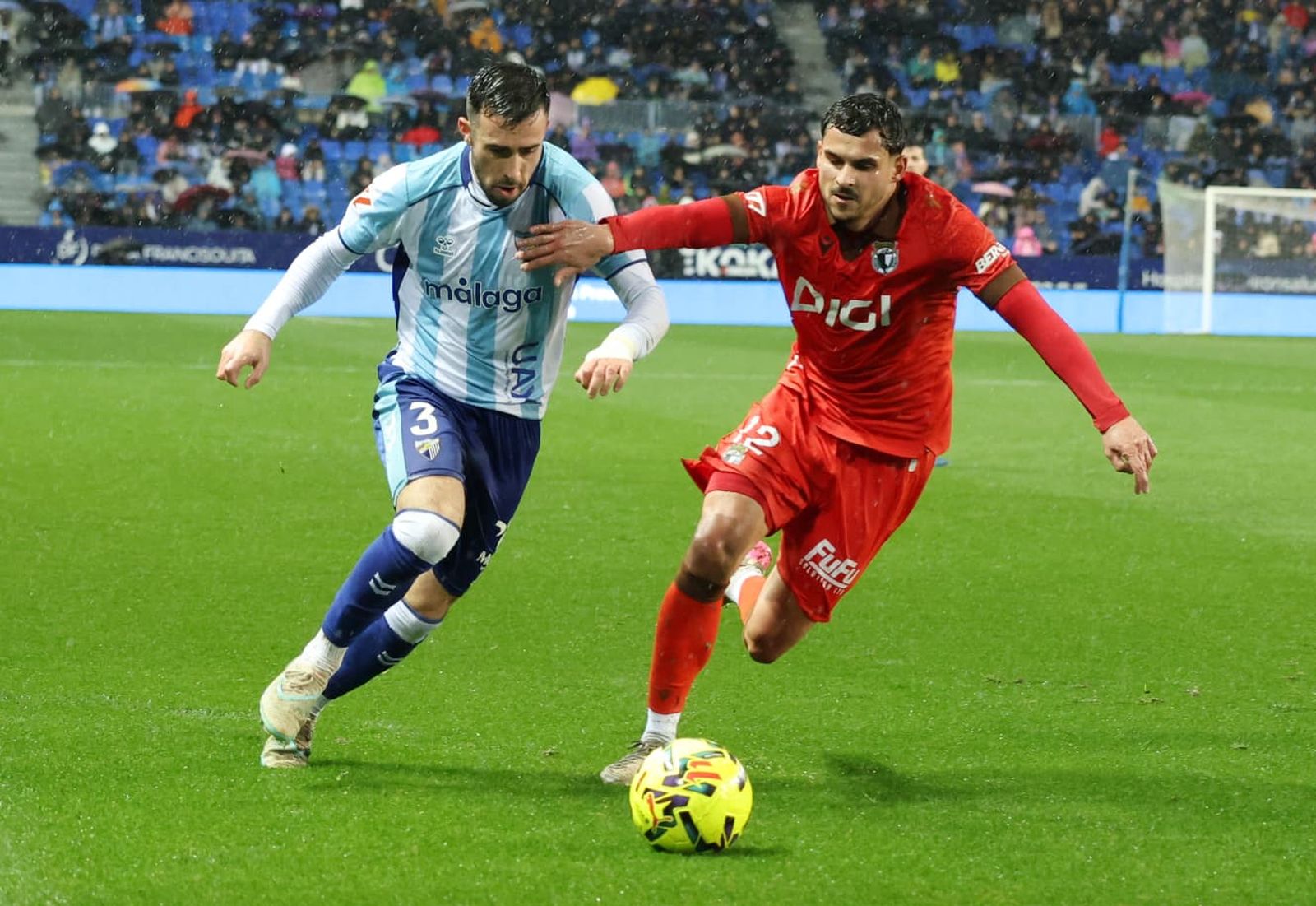 Las fotos del Málaga CF-Burgos