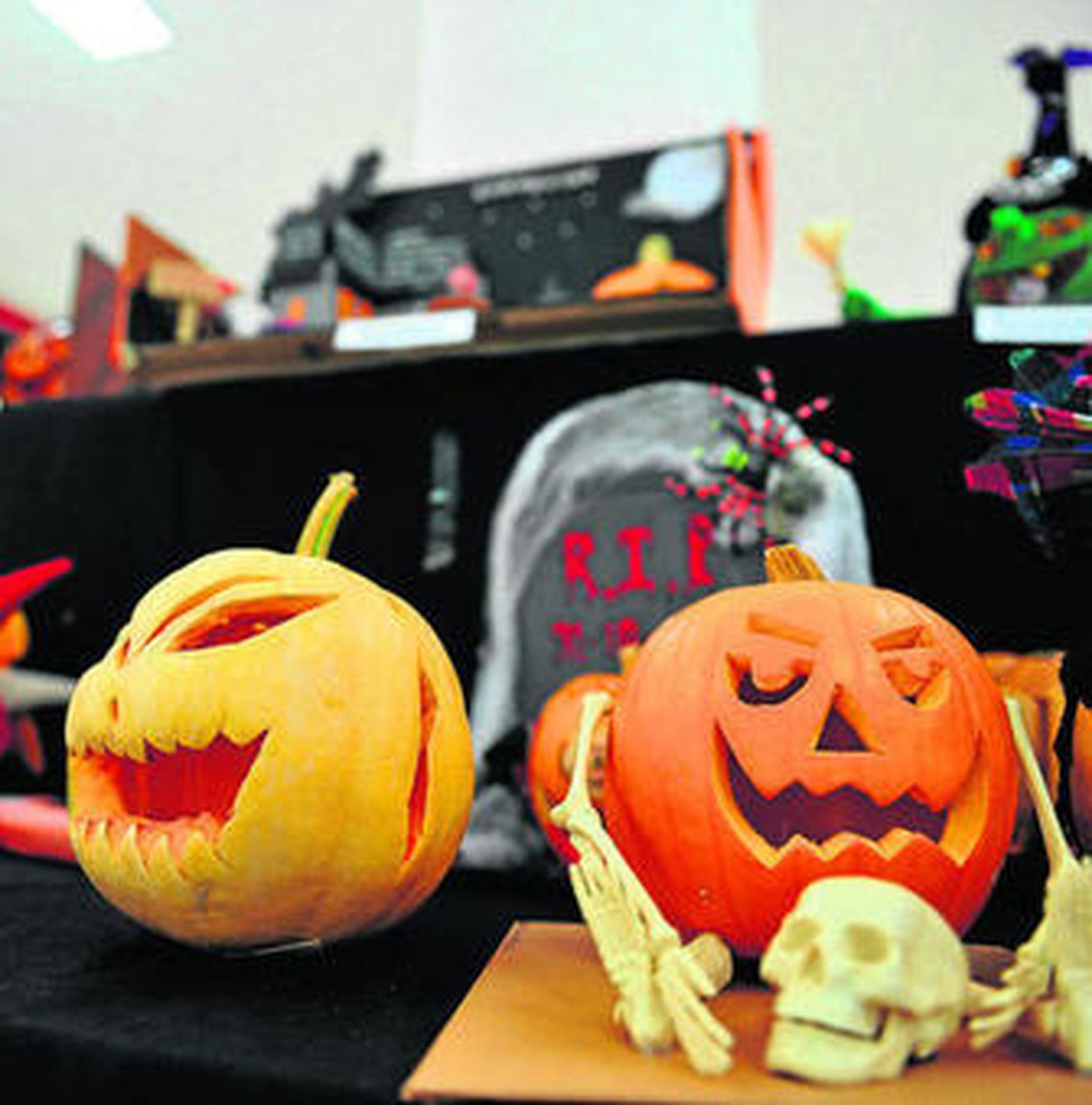 Calabazas de Halloween, en el Jorge Juan.