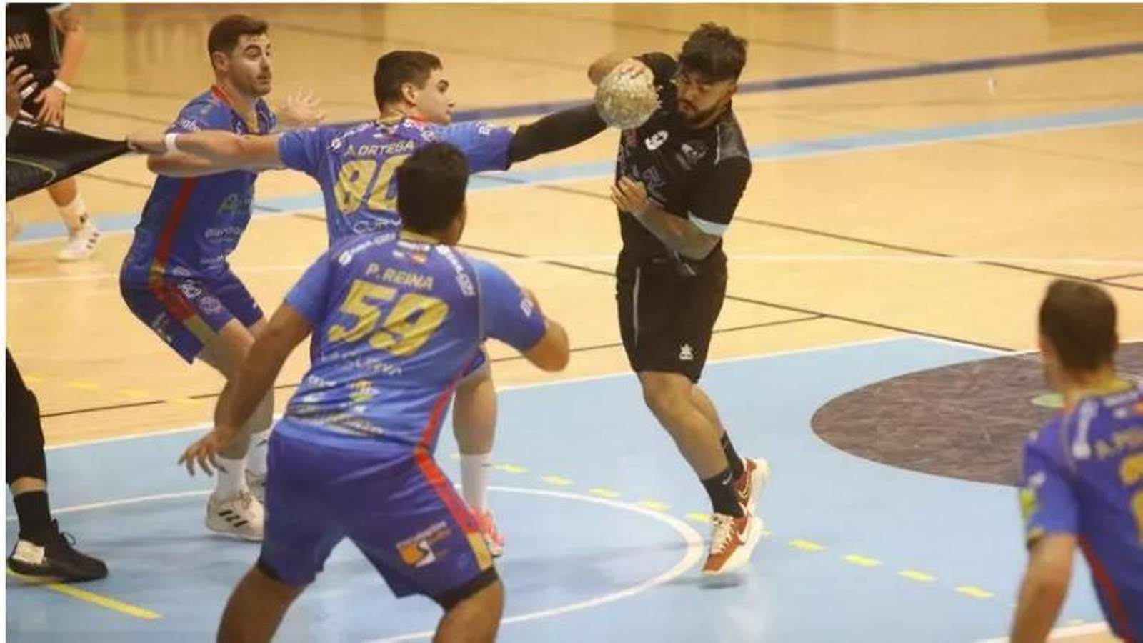 Un lance del Ciudad de Algeciras-Montequinto de la temporada 2023-24