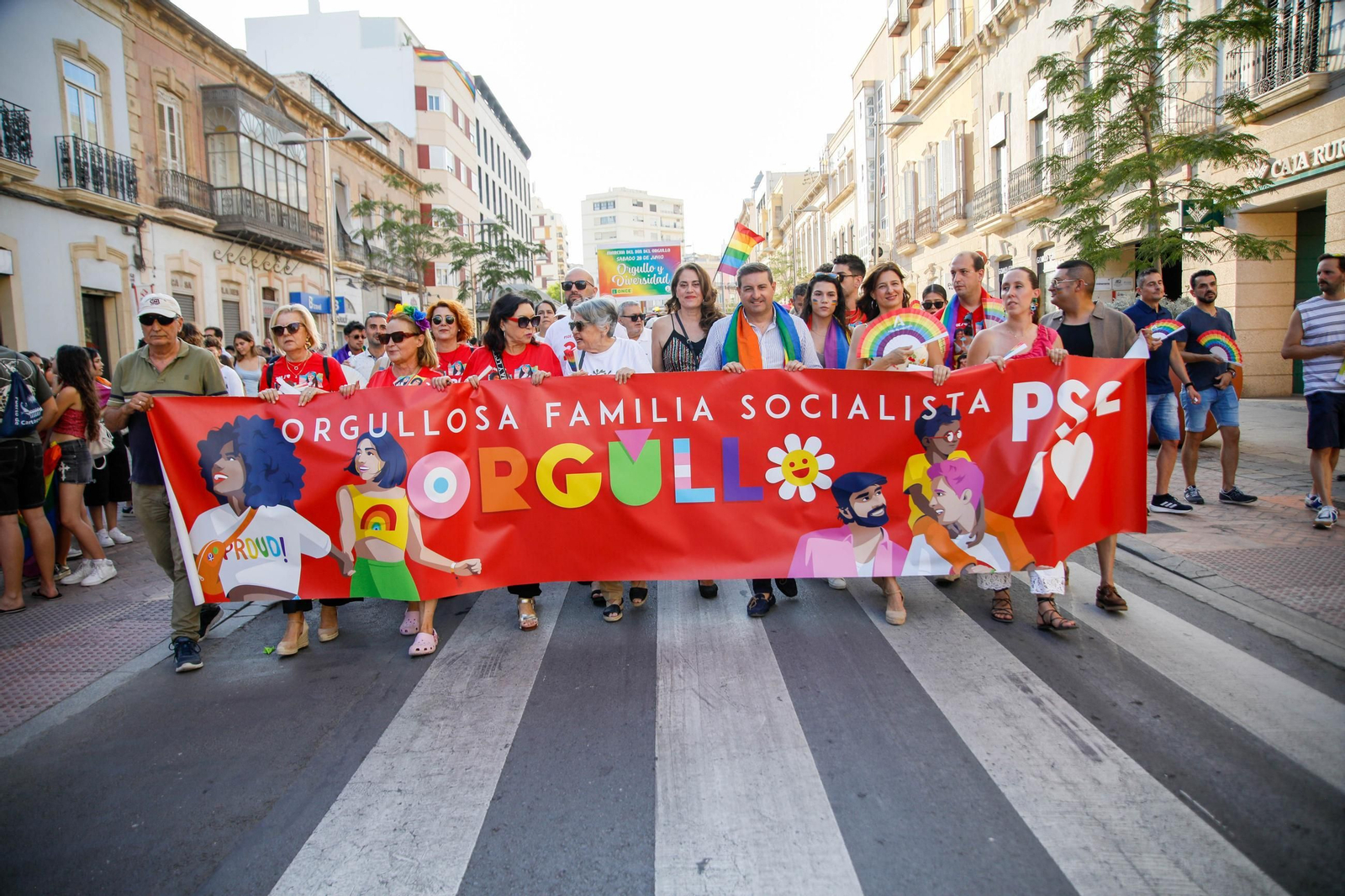 Las imágenes del Orgullo LGTBI en Almería