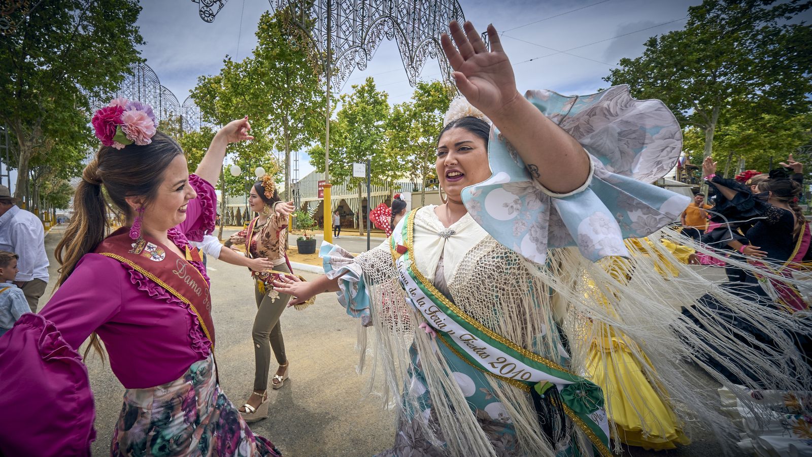 Imagen del primer día de la Feria de Puerto Real 2022