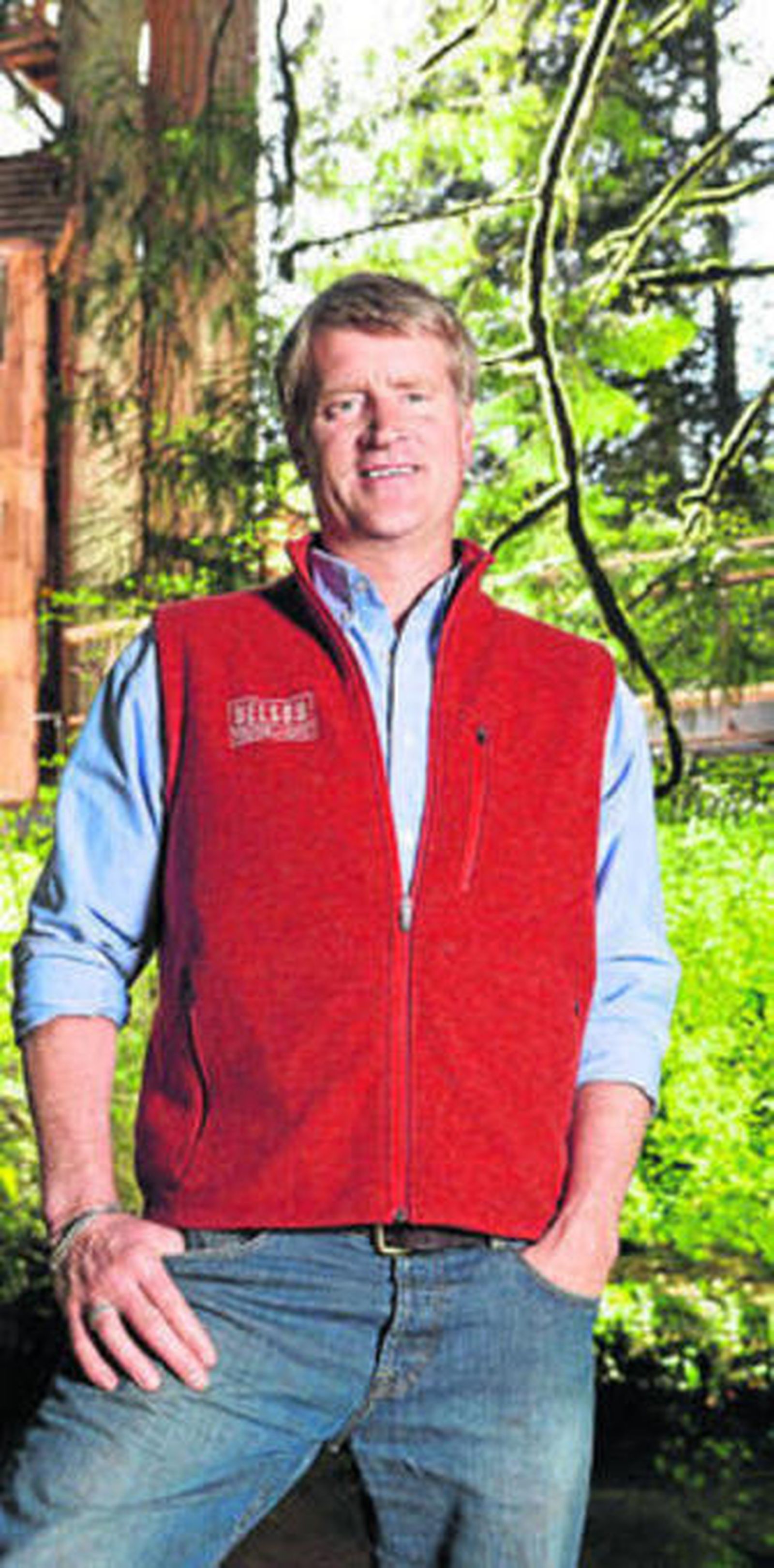 Pete Nelson ha recorrido Estados Unidos para abordar sus construcciones.