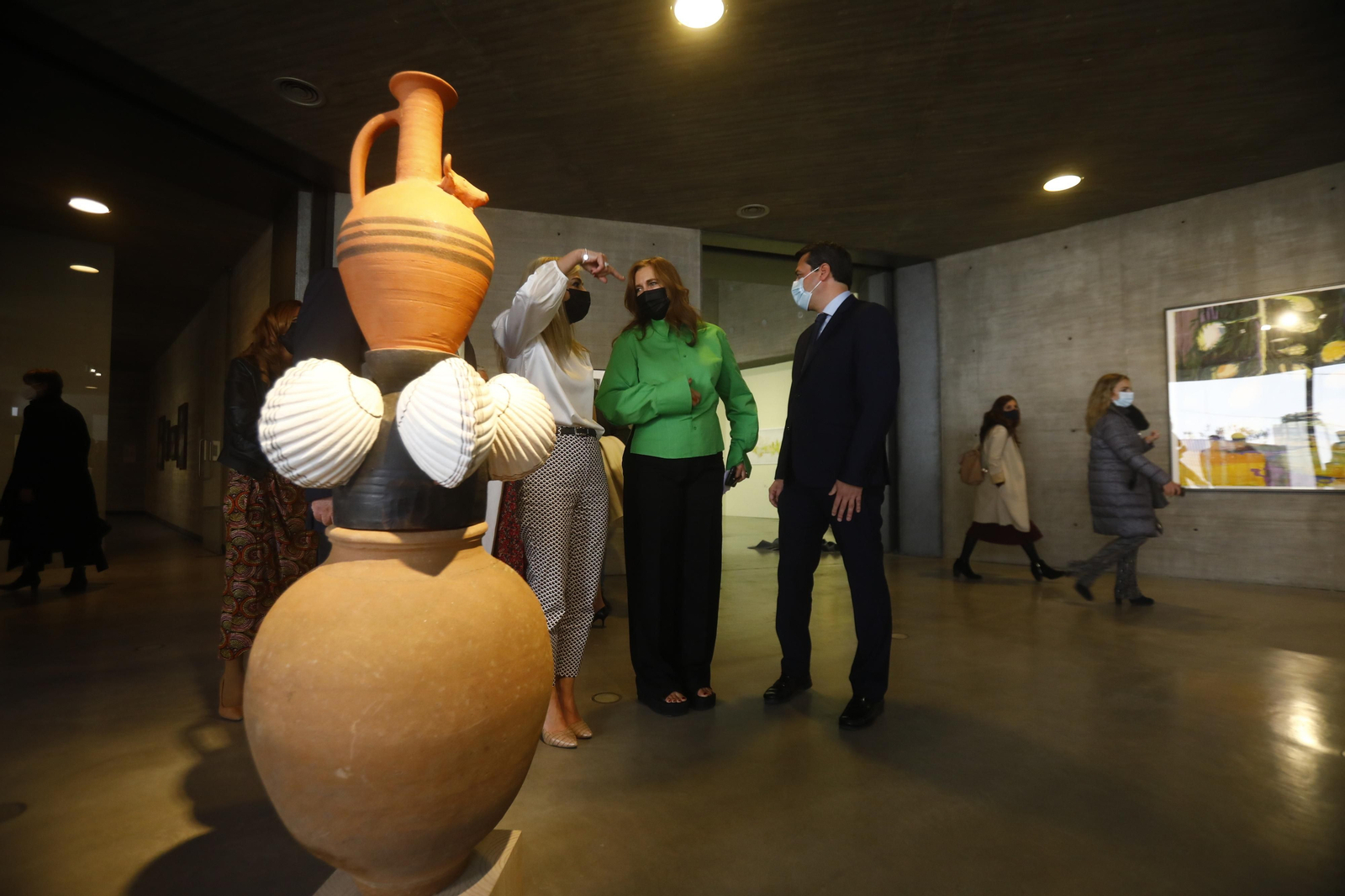 La inauguración de la exposición 'Futuros Abundantes' de Thyssen-Bornemisza en Córdoba, en imágenes