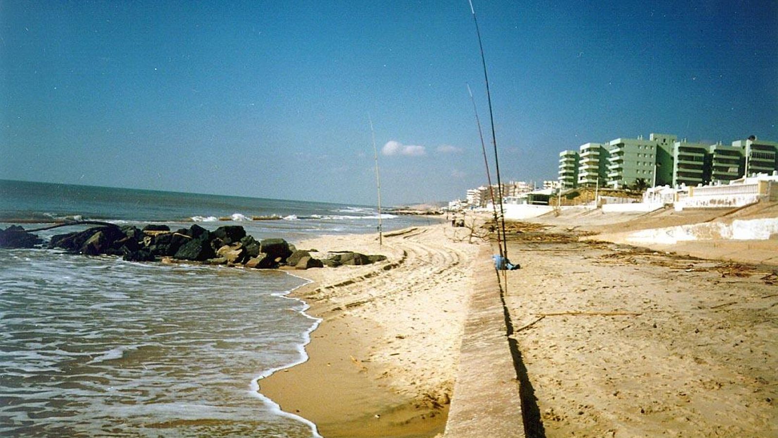 Playa de Caño Guerrero en Matalascañas.