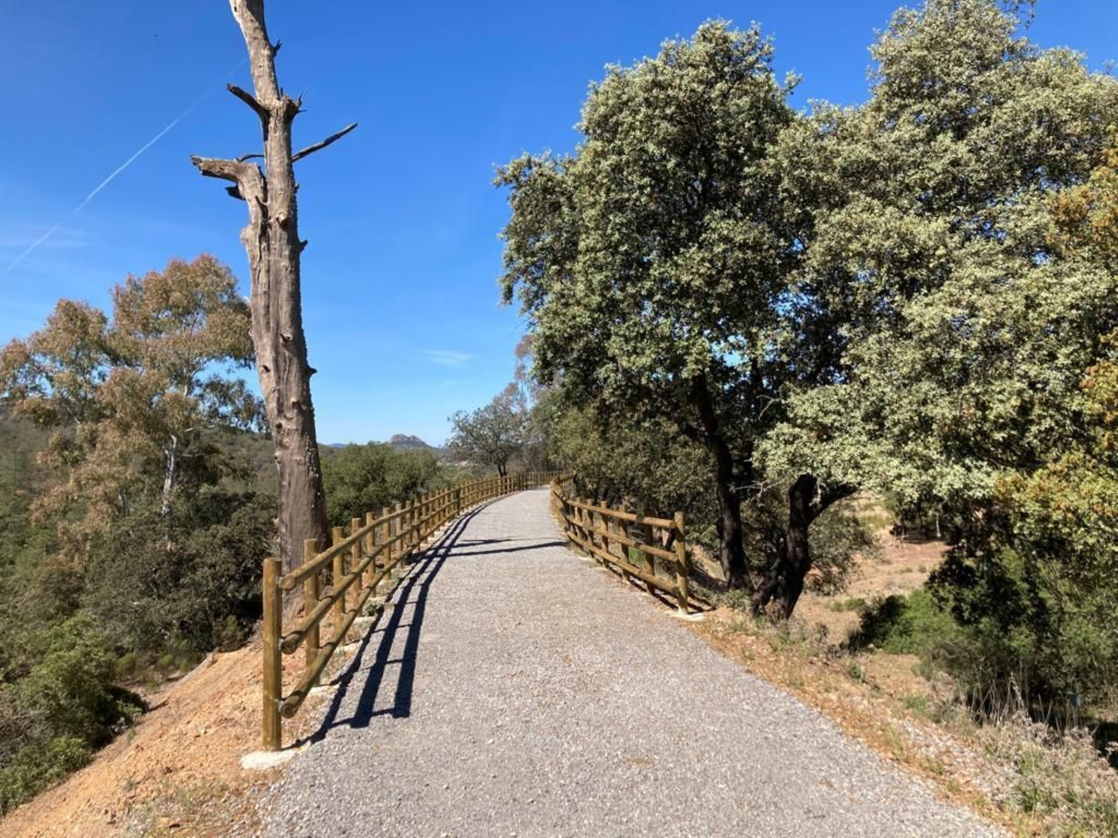 Vía Verde  del Guadiato, en Belmez.