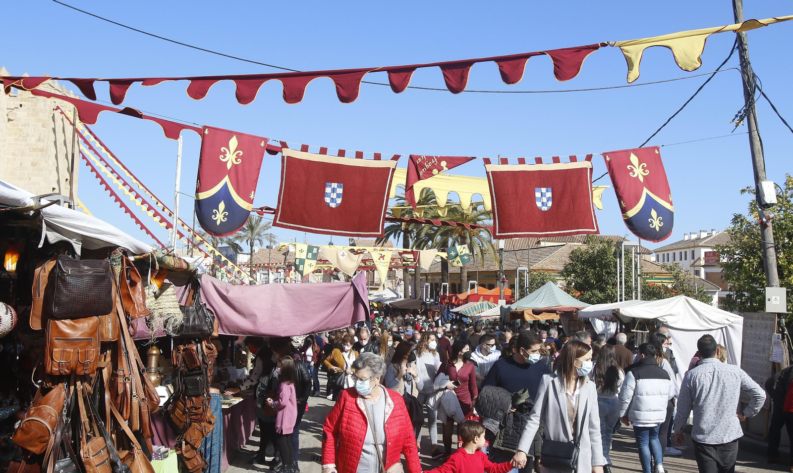 Las fotografías del día grande del Mercado Renacentista de Córdoba