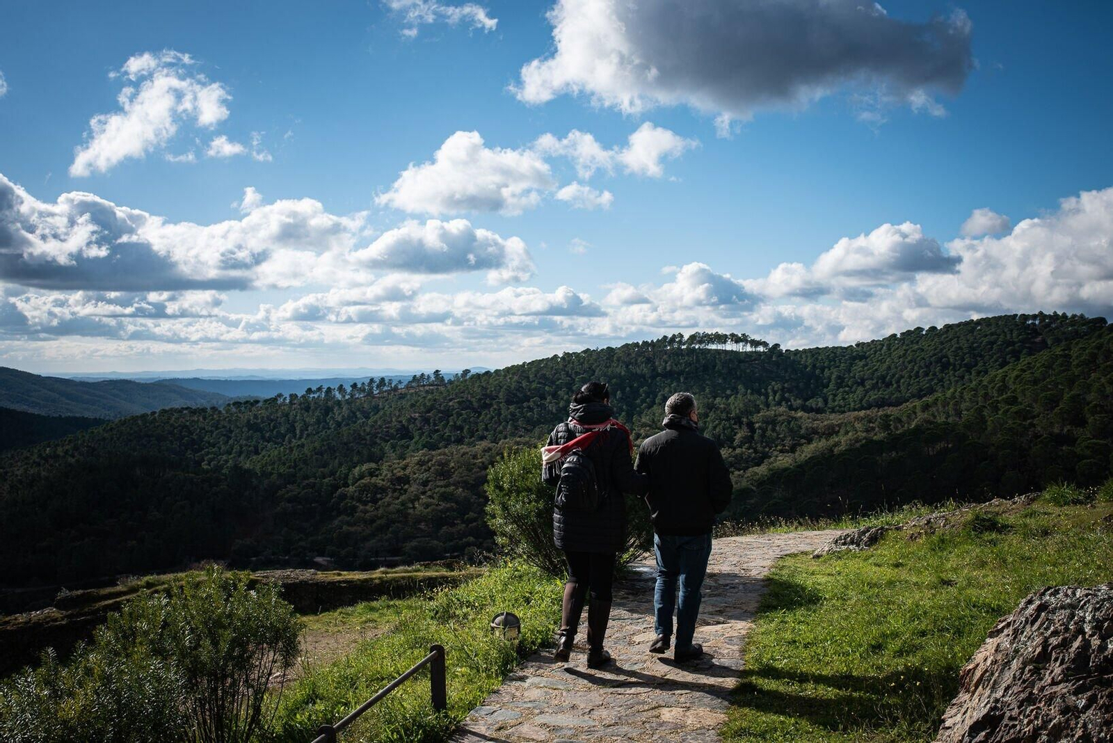 Sendero en la Sierra
