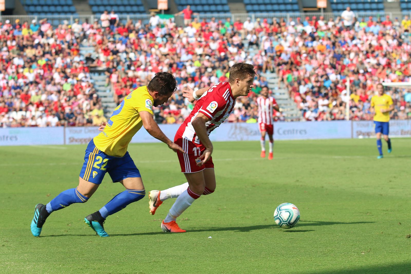 Las imágenes del UD ALMERÍA-CÁDIZ CF