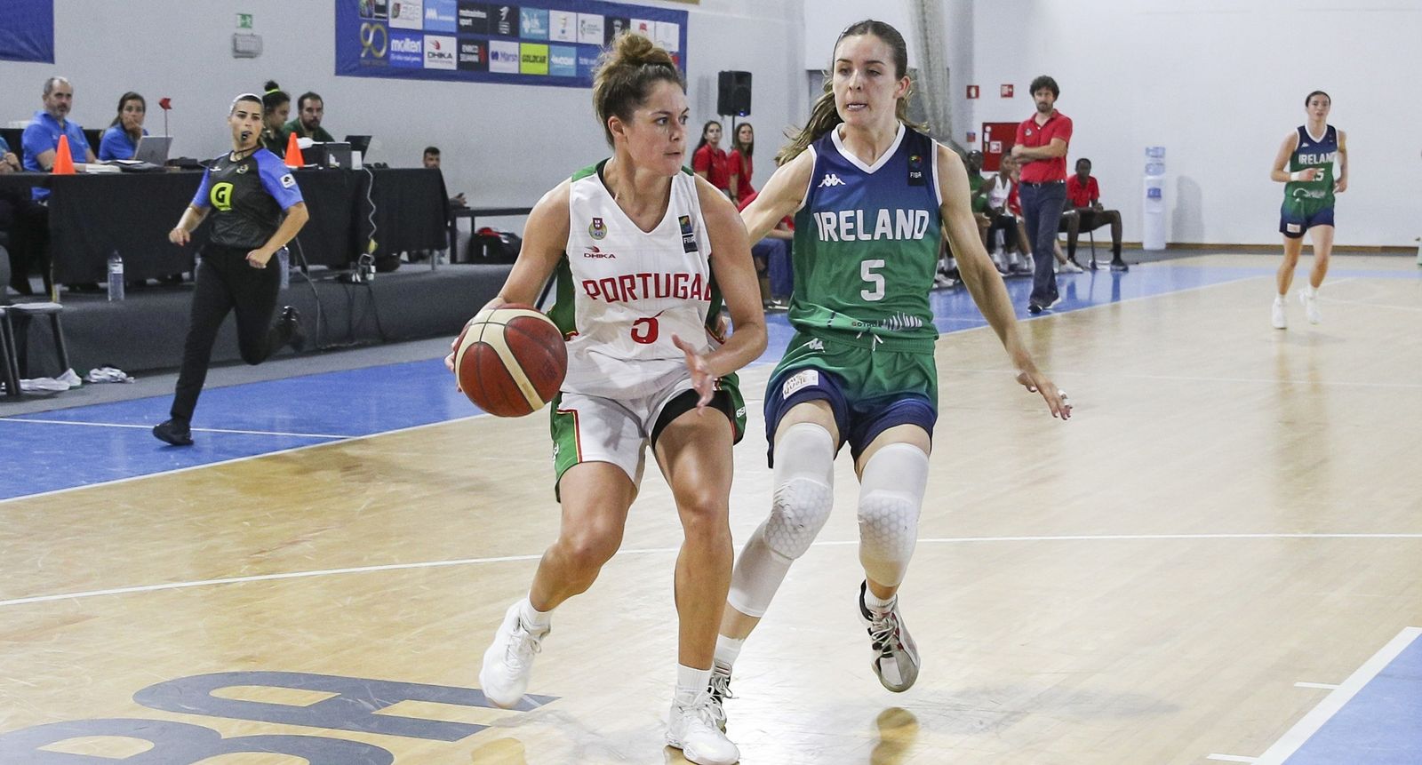 Marcy Gonçalvez, durante un partido con la selección portuguesa.