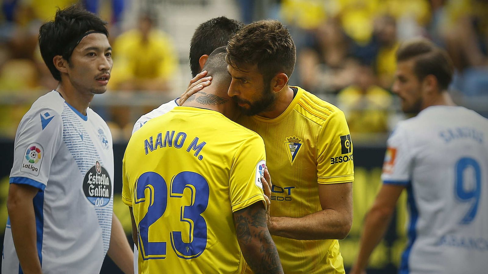 Las fotos del partido Cádiz CF - Deportivo de la Coruña
