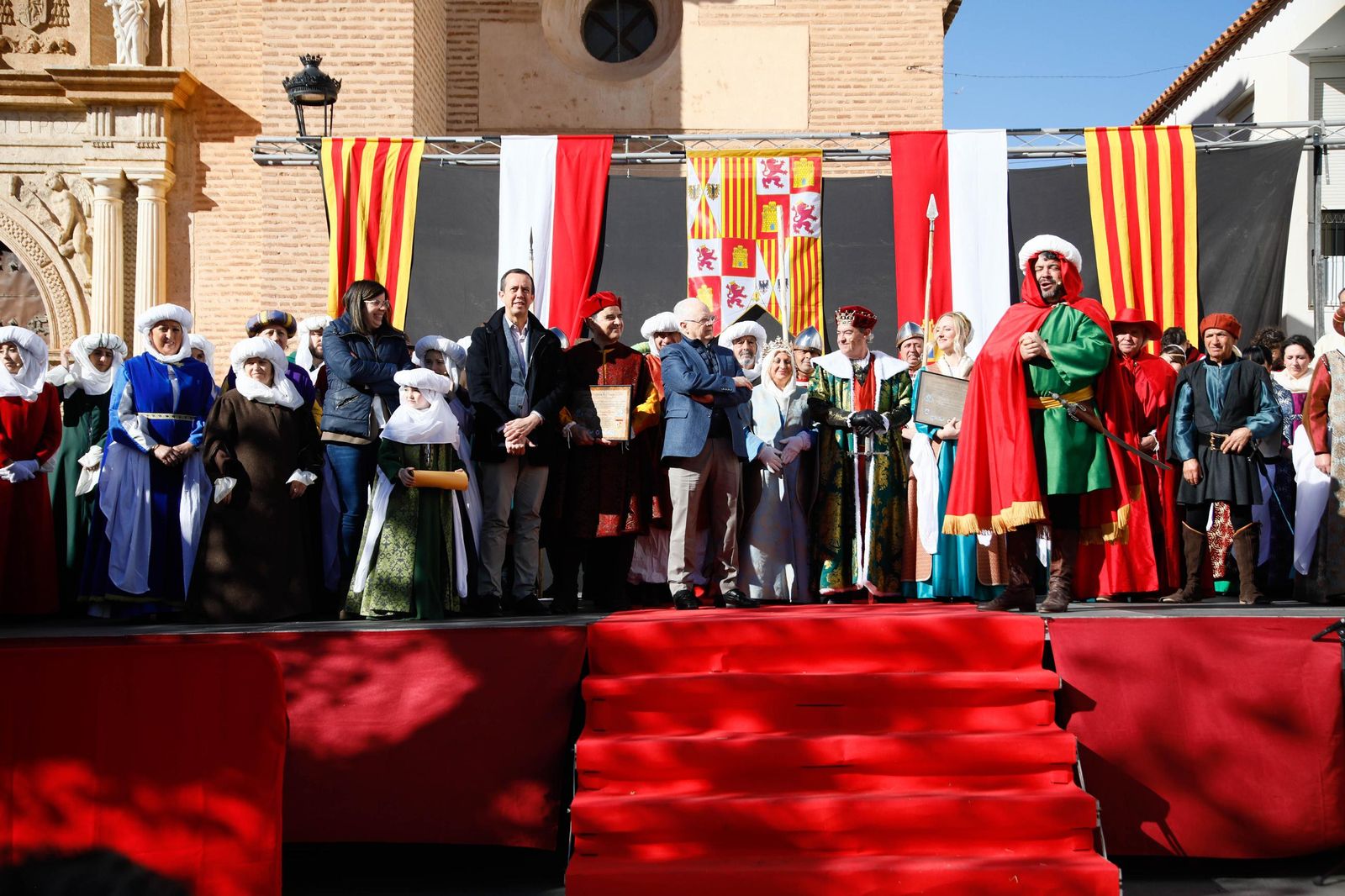 La Recreación de la Pernoctación de los Reyes Católicos en Fiñana, en imágenes
