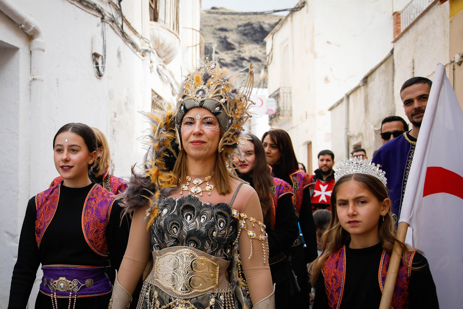 Última guerrilla en Gérgal entre moros y cristianos.