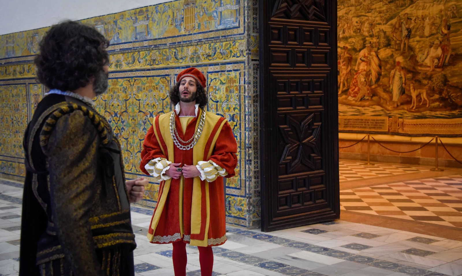 Visitas nocturnas teatralizadas en el Real Alcázar de Sevilla