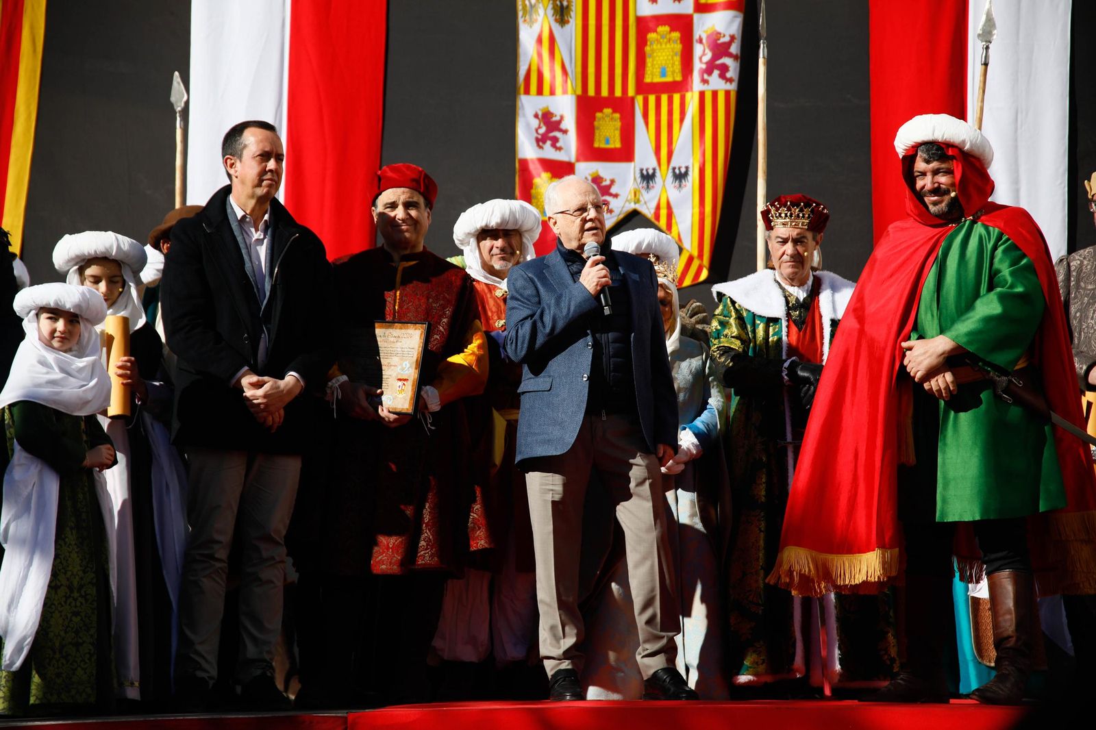 La Recreación de la Pernoctación de los Reyes Católicos en Fiñana, en imágenes