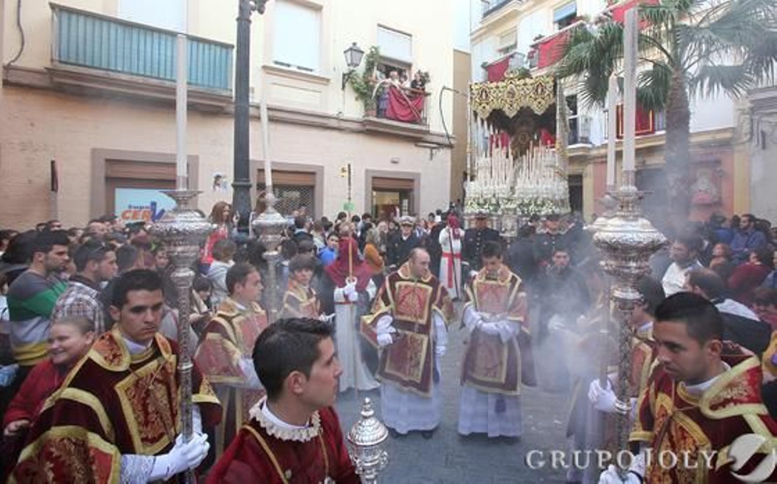 Venerable, Mercedaria y Lasaliana Cofradía de Penitencia de Nuestro Padre Jesús de la Sentencia y Nuestra Señora del Buen Fin. 

Foto: Jesus Marin