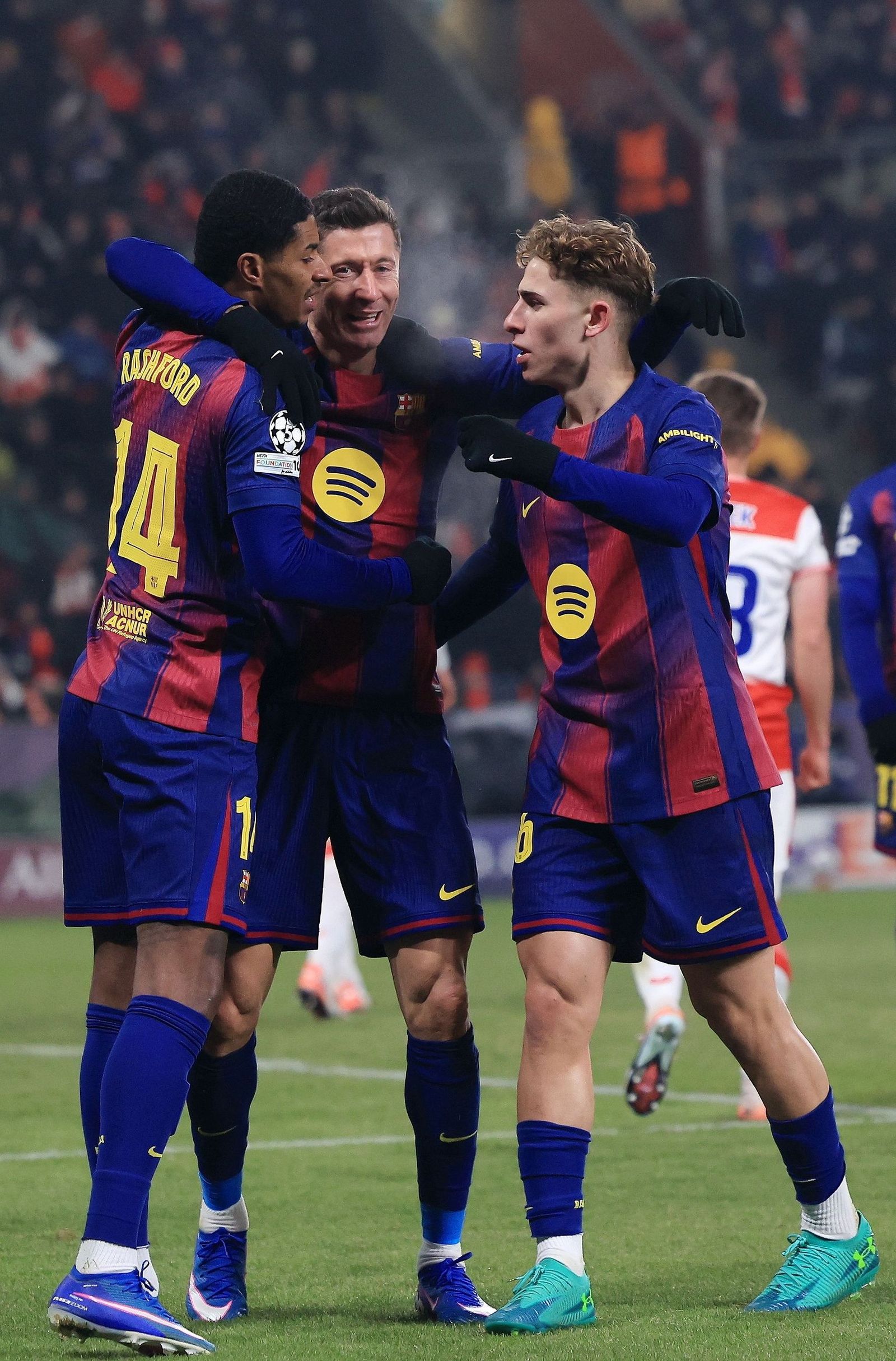 Las fotos del Slavia Praga-Barcelona