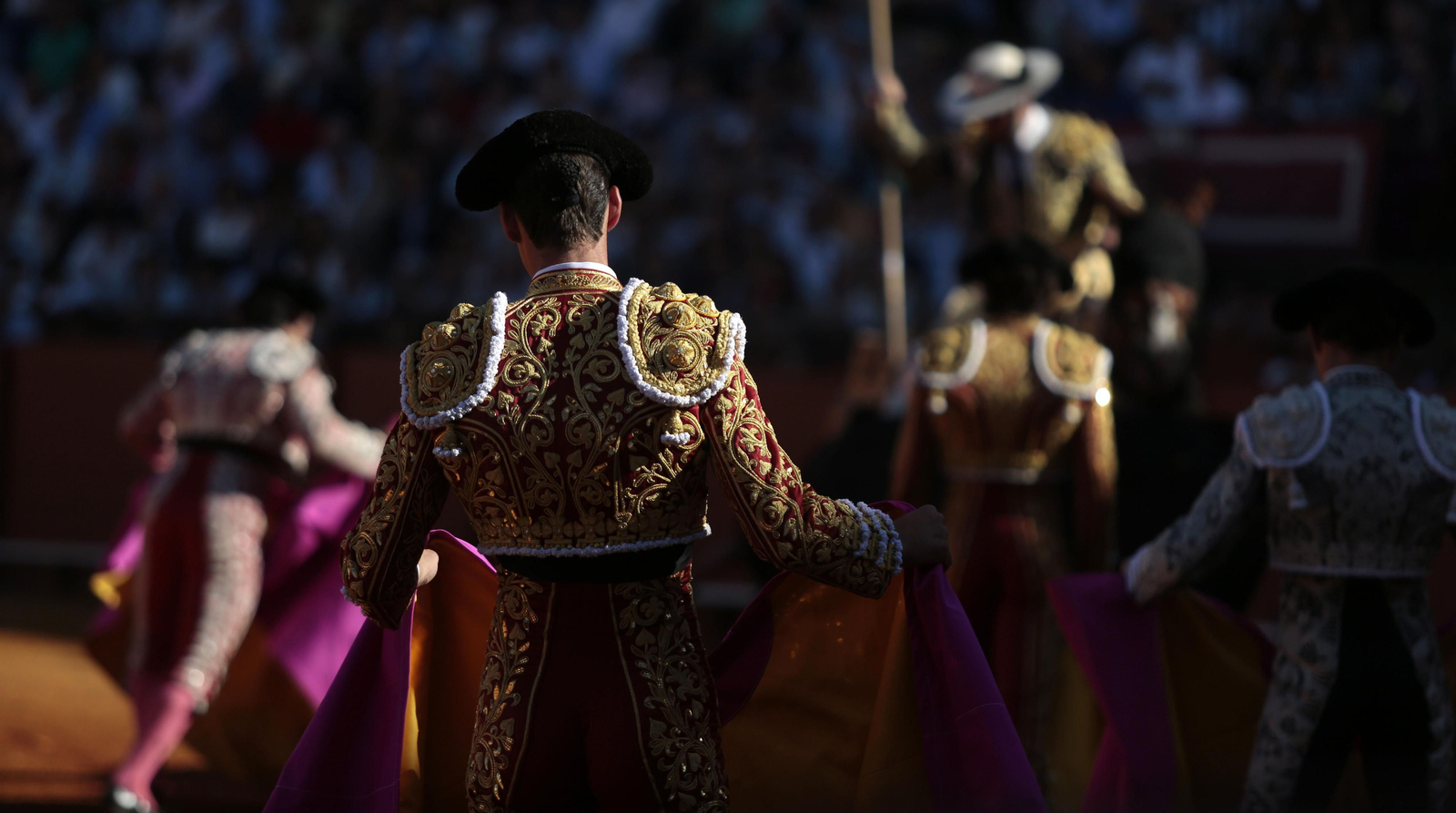 Las imágenes de la corrida de Los Miura