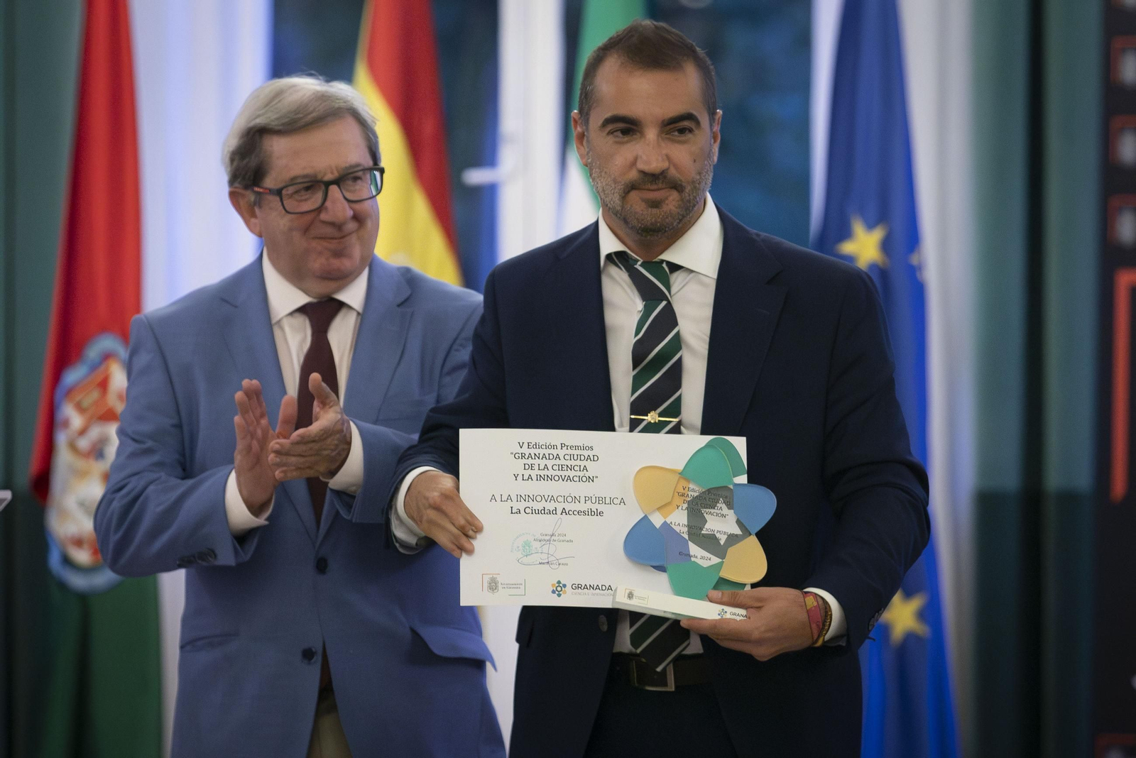 Todas las imágenes de la entrega de premios de la Ciencia y la Innovación en Granada