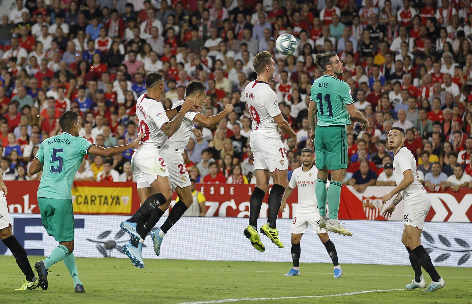 Las imágenes del Sevilla-Real Madrid