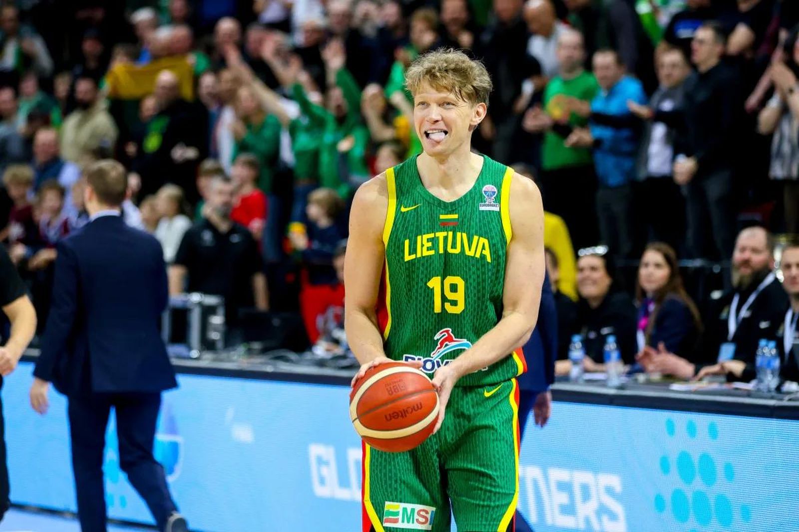 El último baile de Kuzminskas con la selección lituana