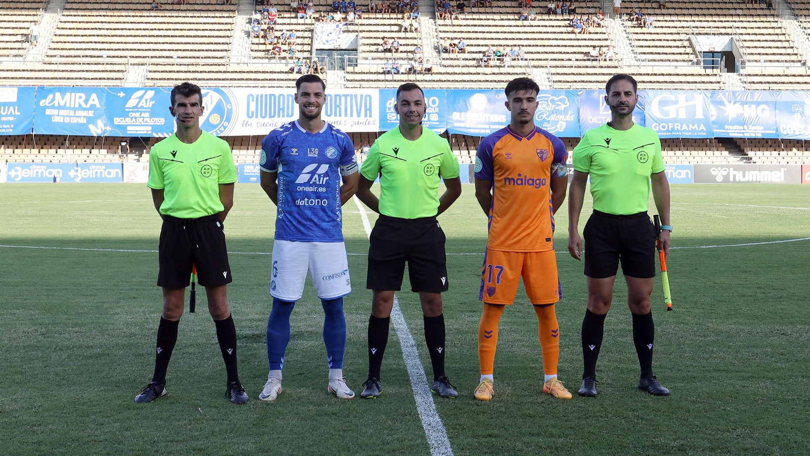 Imágenes del Xerez DFC y Atlético Malagueño en Chapín